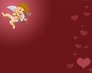 Plantilla de PowerPoint Cupido