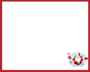 Noel Baba Power Point Şablon