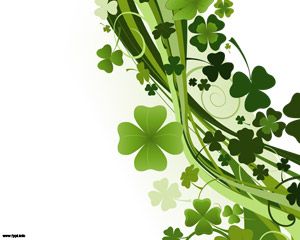 Clovers of St. Patrick’s day PPT Template