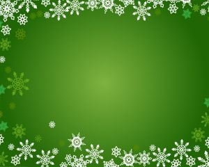 Modelo do Natal dos flocos de neve PPT PowerPoint