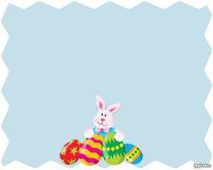 Ostern-Kaninchen-Powerpoint-Vorlage