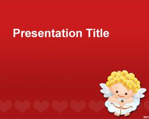 Template PowerPoint giorno di San Valentino