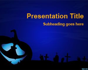 Creepy modello di PowerPoint