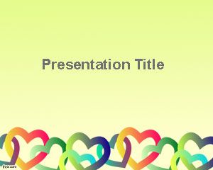 วันแม่แบบ PowerPoint ฟรีวาเลนไทน์