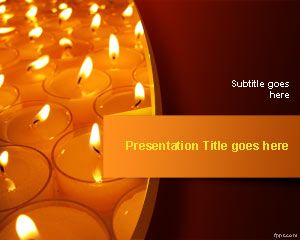 Festival of Lights PowerPoint Template