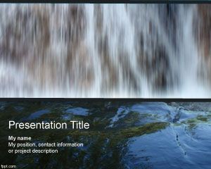 Cascade Powerpoint-Vorlage