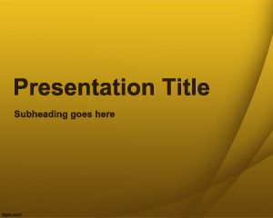 Template kuning Kuis PowerPoint