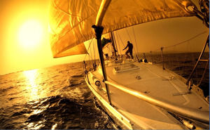 A group of sailing slideshow background picture download