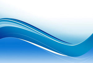 Abstract Blue modello Curve powerpoint