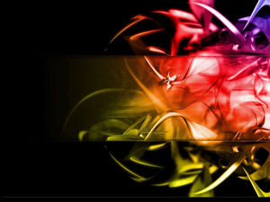 Abstract background PowerPoint flamme image télécharger
