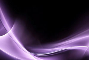 Abstrak powerpoint template yang Purple Curvy Garis
