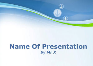 Frecce Business Background modello di PowerPoint