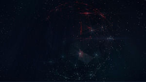 Beautiful sky universe PPT background picture