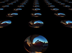 Black ball Powerpoint Templates