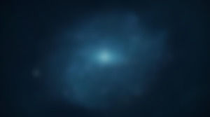 imagen de fondo borroso PPT nebuloso azul