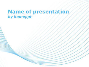 Biru Garis lebih Putih Latar Belakang powerpoint template yang