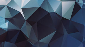 Fundo Azul Baixo Plano Polygon PPT Pictures Download