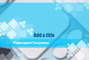 Blue radius Powerpoint Templates
