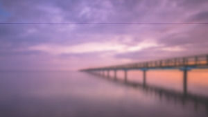 Blur effect bridge landscape PPT background
