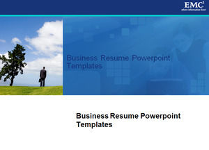 Business-Resume-Powerpoint-Vorlagen