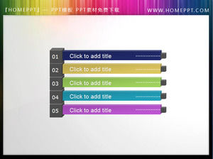 Chapter navigation button PPT material download Chapter navigation button PPT material download
