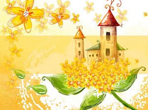 Castello di PowerPoint Templates per bambini