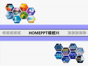 经典计算机技术背景PPT模板下载