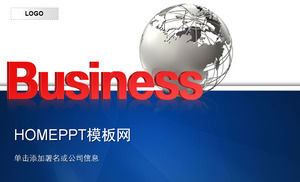 Klassische Erde-Hintergrund Business-PPT-Vorlagen