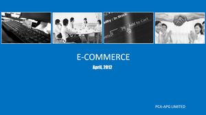 Klasyczny szablon WWW E-commerce PPT