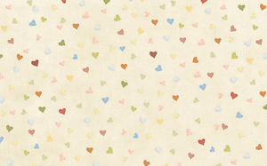 Cloth cute peach heart PPT background picture