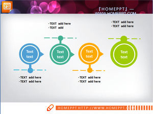 relație progresivă Concise cu diagramă flux PowerPoint