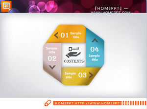 พร้อมกันรอบทิศทางการทำงานร่วมกัน PPT แผนภาพดาวน์โหลด