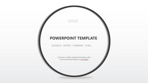 Creative Continuous Change Circle PPT Template