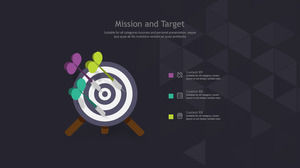 Dart target task target description PPT template