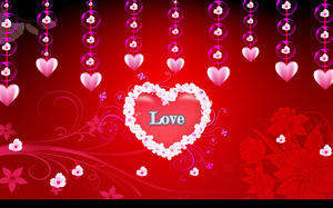 șablon de animație Ziua Îndrăgostiților PPT Excelent