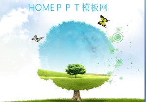 Exquisito paisaje natural plantilla PPT descarga Exquisito paisaje natural plantilla PPT descarga