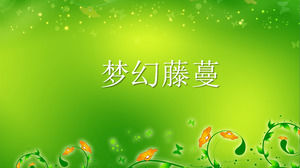 幻想藤II  - 植物PPT背景图片