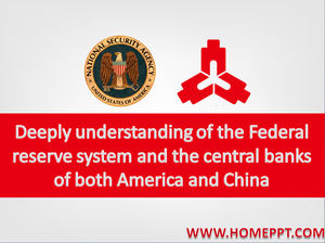 Fed and China central bank depth analysis slide download