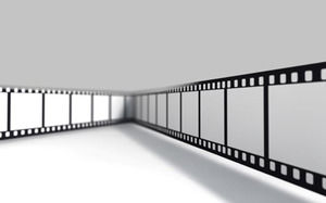 modello di PowerPoint Filmstrip design