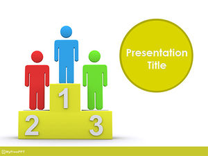 Modelo de PowerPoint Grátis - vencedores