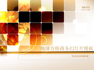 Golden Earth Lattice Background Diashow Vorlage Download;