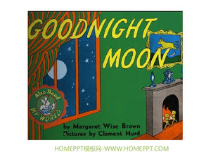 "İyi geceler ay" resimli kitap hikayesi