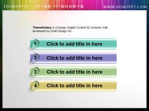 Gorgeous water droplets navigation PPT button material