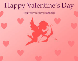 Modèles Powerpoint Happy Valentines Day
