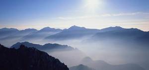 重山叠山ppt背景图片的峰powerpoint模板免费下载 重山叠山ppt背景图片的峰powerpoint模板免费下载