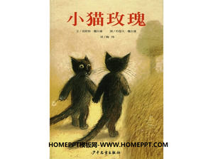 "Yavru kedi gül" resimli kitap hikayesi