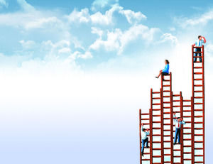 Man on the ladder