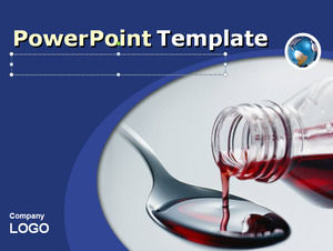 医療製薬PowerPointテンプレート