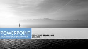 Minimalist Atmospheric Dynamic Business PPT Template
