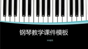 PPT-Vorlage für Klavierunterricht